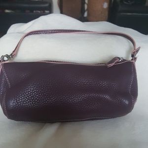 Cole Haan small barrel style convertible wristlet bag